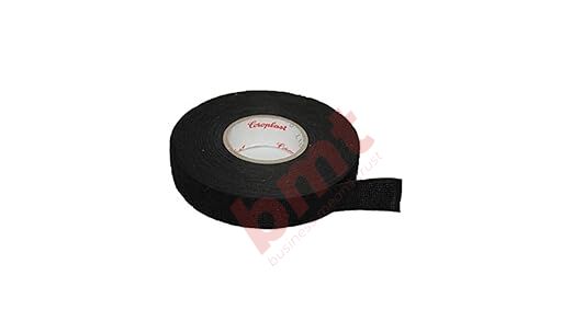Coroplast Tüysüz Bez Bant - 19 mm x 15 mt. - Yanmaz Kumaş Kablo Sarma Bandı