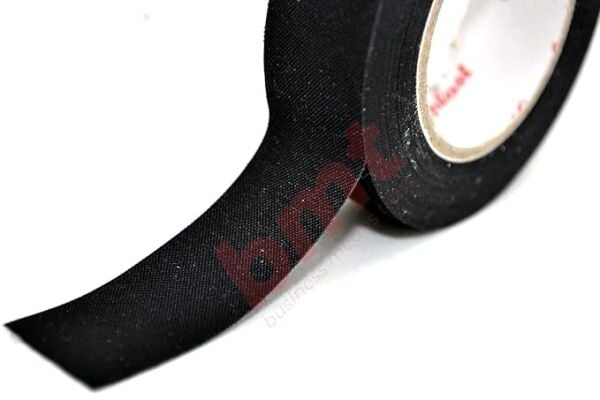 Coroplast Tüysüz Bez Bant - 19 mm x 15 mt. - Yanmaz Kumaş Kablo Sarma Bandı