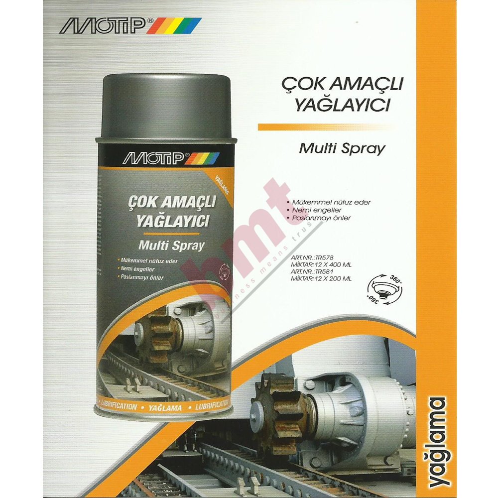 Çok Amaçlı Yağlayıcı