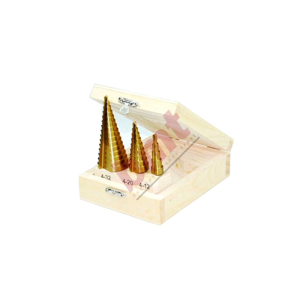 Kademeli Matkap Ucu - 3' lü Set