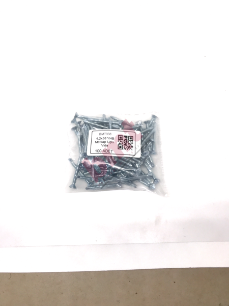 4,2 x 38 YHB Matkap Uçlu Vida - 100 lü Paket